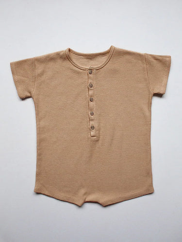 The Simple Folk Explorer Playsuit, Clay